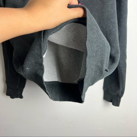 Aritzia Gray Hoodie with Pink Design - Picture 11 of 13